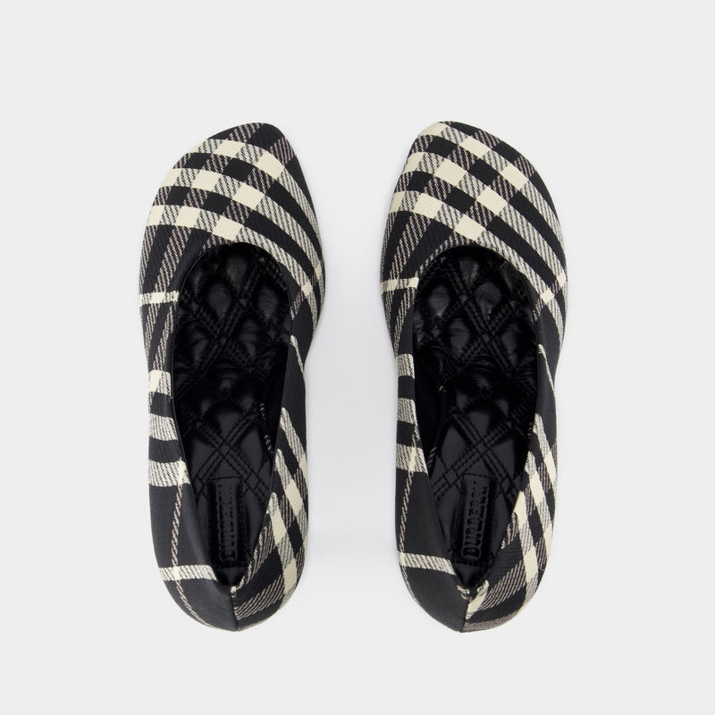 Baby 85 Pumps - Burberry - Synthetic - Black