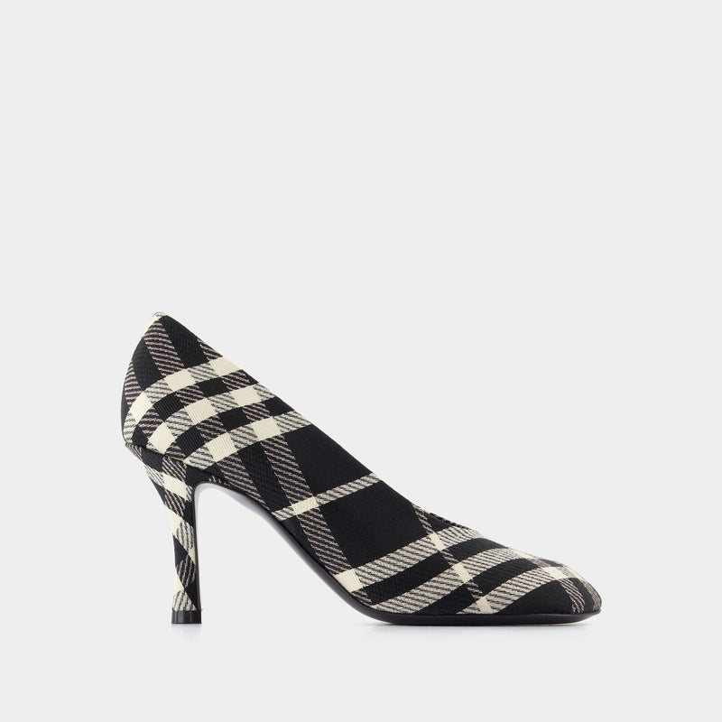 Baby 85 Pumps - Burberry - Synthetic - Black