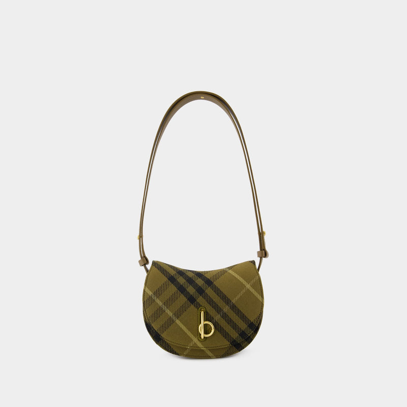 Mini Rocking Horse Crossbody - Burberry - Synthetic - Brown