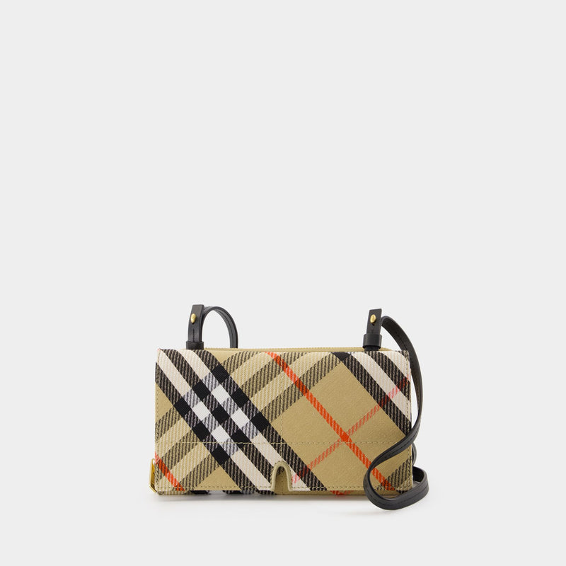 Snip Pouch - Burberry - Synthetic - Beige