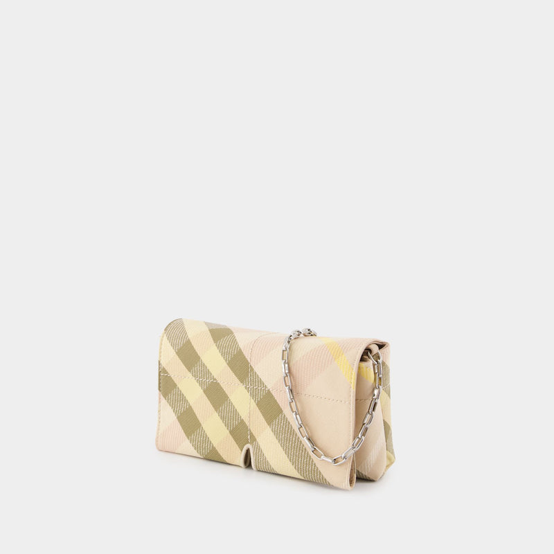 Snip Mini Wallet On Chain - Burberry - Synthetic - Pink