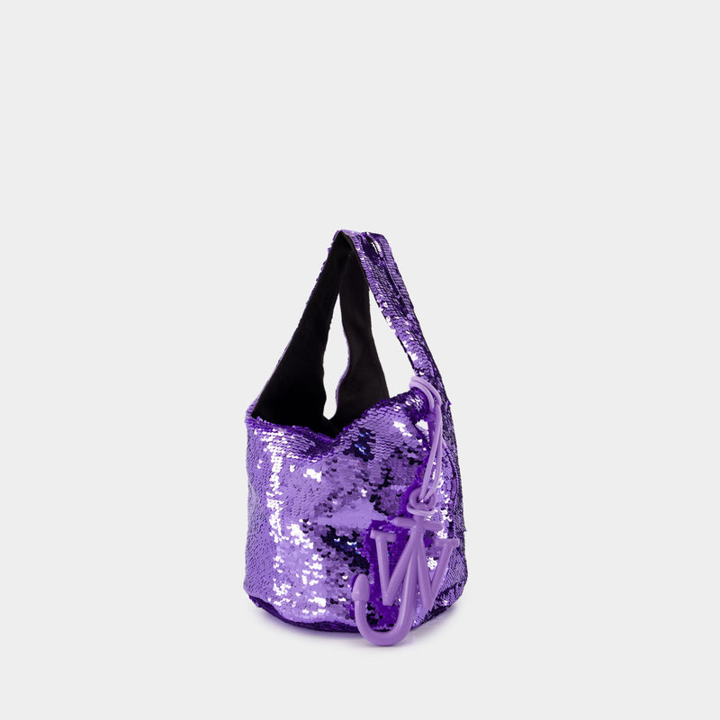 Mini Sequin Crossbody - J.W. Anderson - Leather - Purple