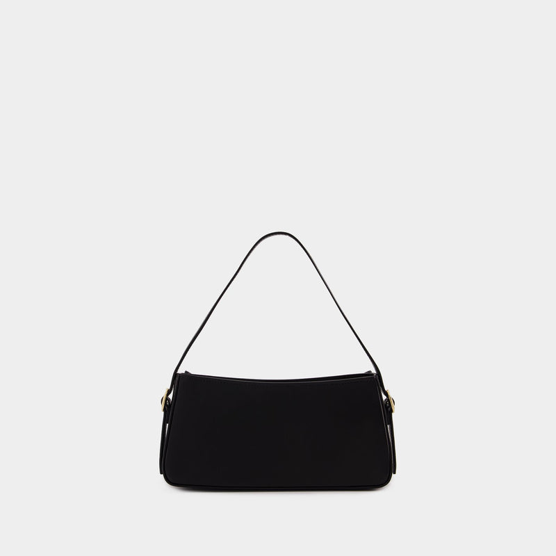 Belt Baguette Bag Purse - Coperni - Leather - Black