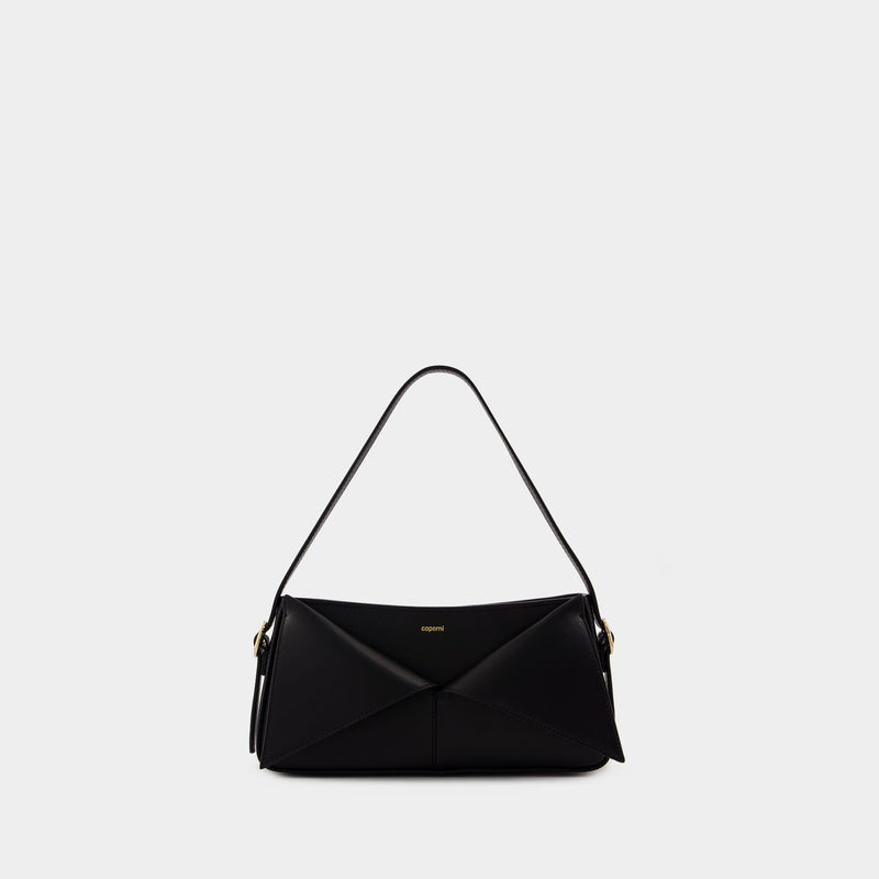 Belt Baguette Bag Purse - Coperni - Leather - Black