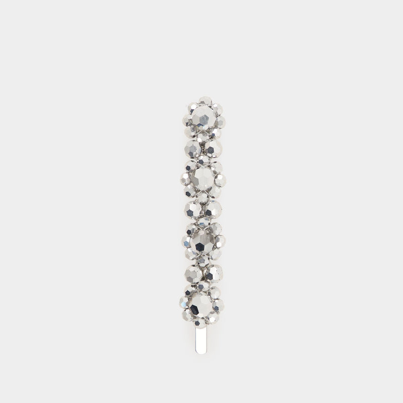 Flower Hair Clip - Simone Rocha - Crystal - Mirror