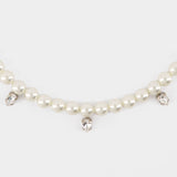 Pearl 
Crystal Dagger Necklace - Simone Rocha - Pearl - Beige