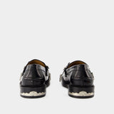 Aj1348 Loafers - Toga Pulla - Leather - Black