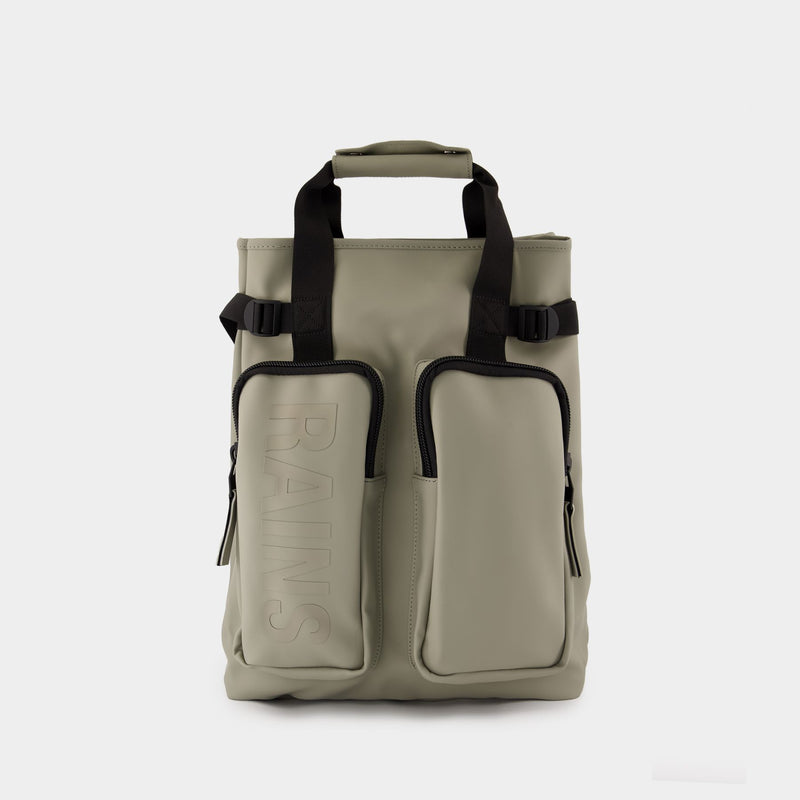 Texel Tote Backpack W3 - RAINS - Synthetic - Grey