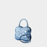 Butterfly Small Crossbody - Ganni - Synthetic Leather - Blue