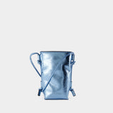 Ganni Bou Crossbody - Ganni - Synthetic Leather - Blue