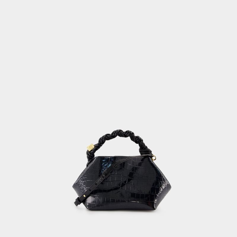 Ganni Bou Small Bag - Ganni - Synthetic Leather - Black