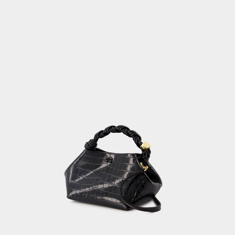 Ganni Bou Small Bag - Ganni - Synthetic Leather - Black