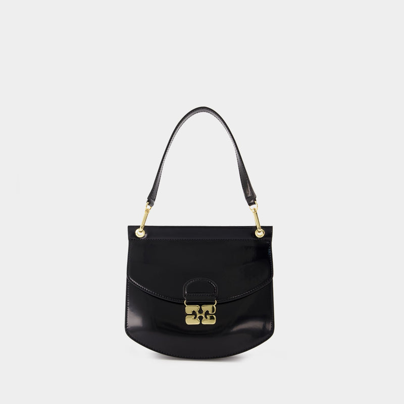 Apo-G Small Bag - Ganni - Synthetic Leather - Black