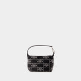 Butterfly Small Pouch - Ganni - Synthetic - Black