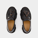 Cleated Loafers - Ganni - Synthetic - Black