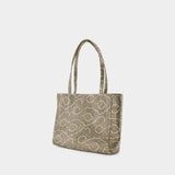 Wide Shopper Bag - Chylak - Leather - Printed