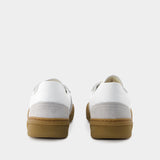 Bars M Sneakers - Acne Studios - Leather - White/Brown