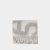 Vandy Scarf - Acne Studios - Wool - Light Grey