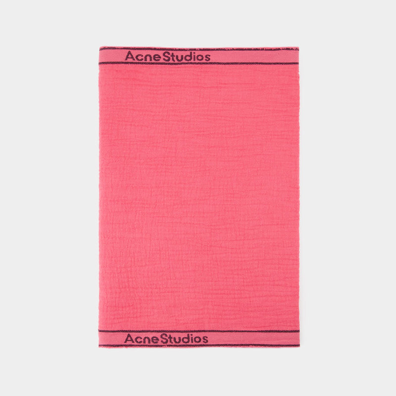 Vegetariana Scarf - Acne Studios - Wool - Pink