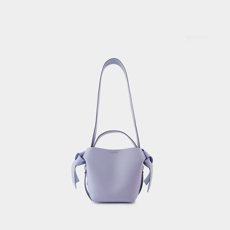 Musubi Mini R Shoulder Bag - Acne Studios - Leather - Blue