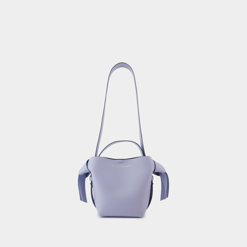 Musubi Mini R Shoulder Bag - Acne Studios - Leather - Blue