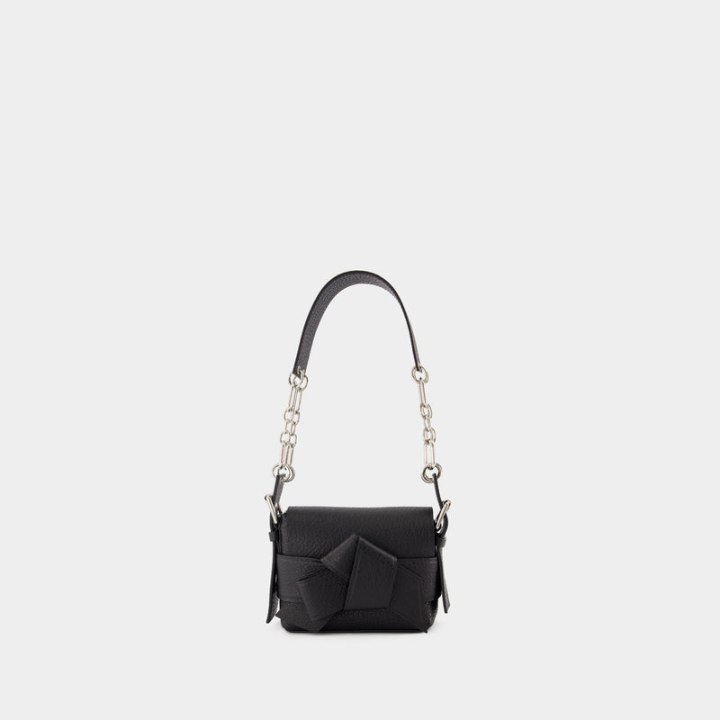 Musubi Shoulder Bag - Acne Studios - Leather - Black