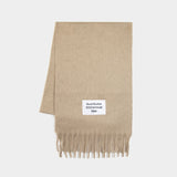 Fn Ux Scar000401 Scarf - Acne Studios - Wool - Brown