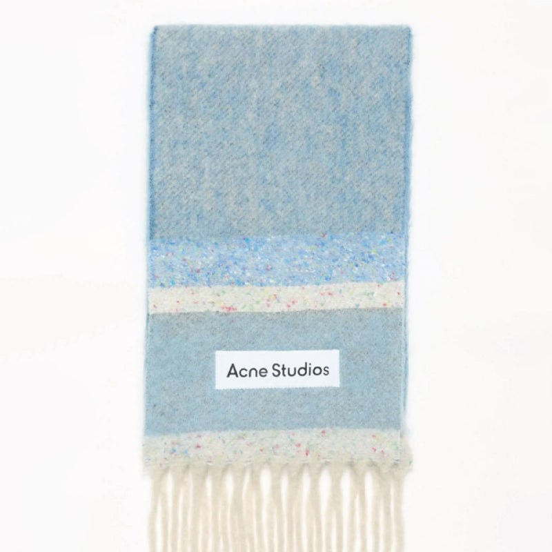 Fn Ux Scar000400 Scarf - Acne Studios - Wool - Blue