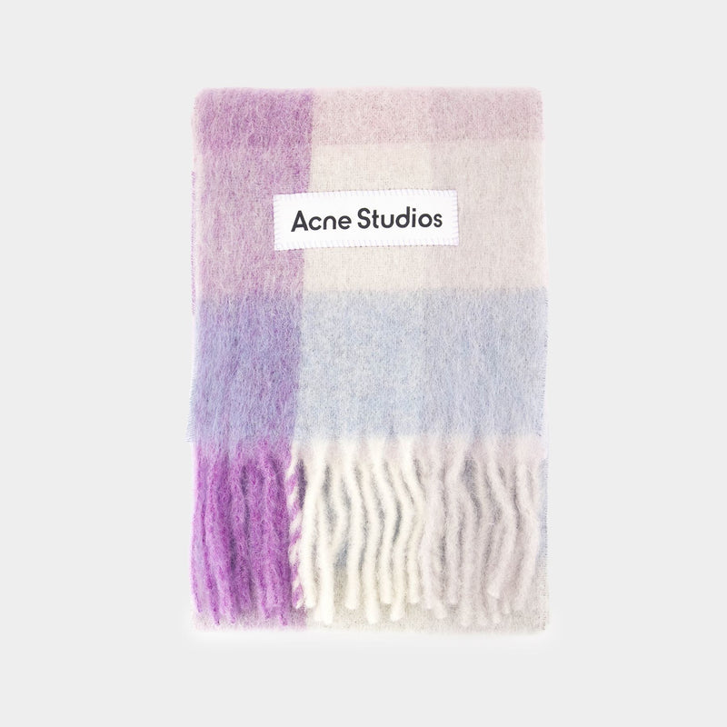 Vally Scarf - Acne Studios - Wool - Purple