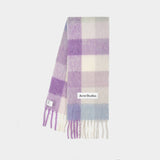 Vally Scarf - Acne Studios - Wool - Purple