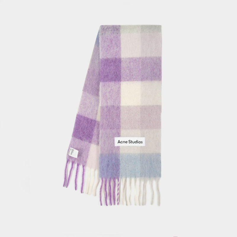 Vally Scarf - Acne Studios - Wool - Purple