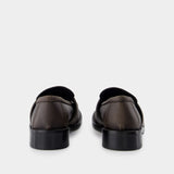 Bargot Sludge Moccasins - Acne Studios - Nylon - Brown