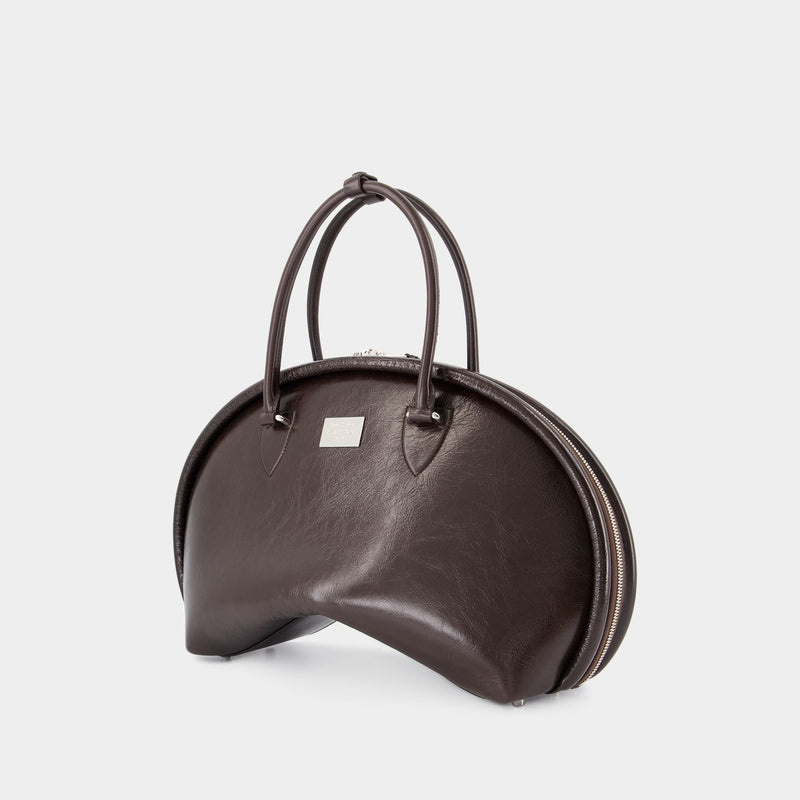 Bowlina Shoulder Bag - Acne Studios - Leather - Brown