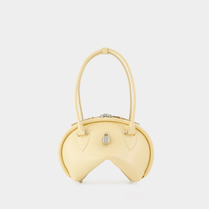 Bowlina Mini Shoulder Bag - Acne Studios - Leather - Yellow