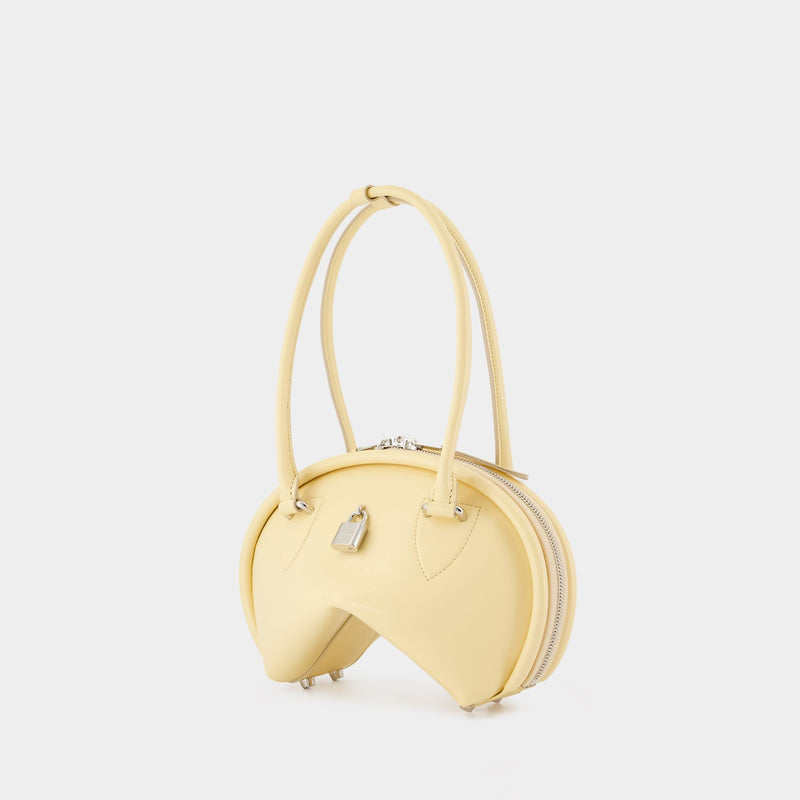 Bowlina Mini Shoulder Bag - Acne Studios - Leather - Yellow