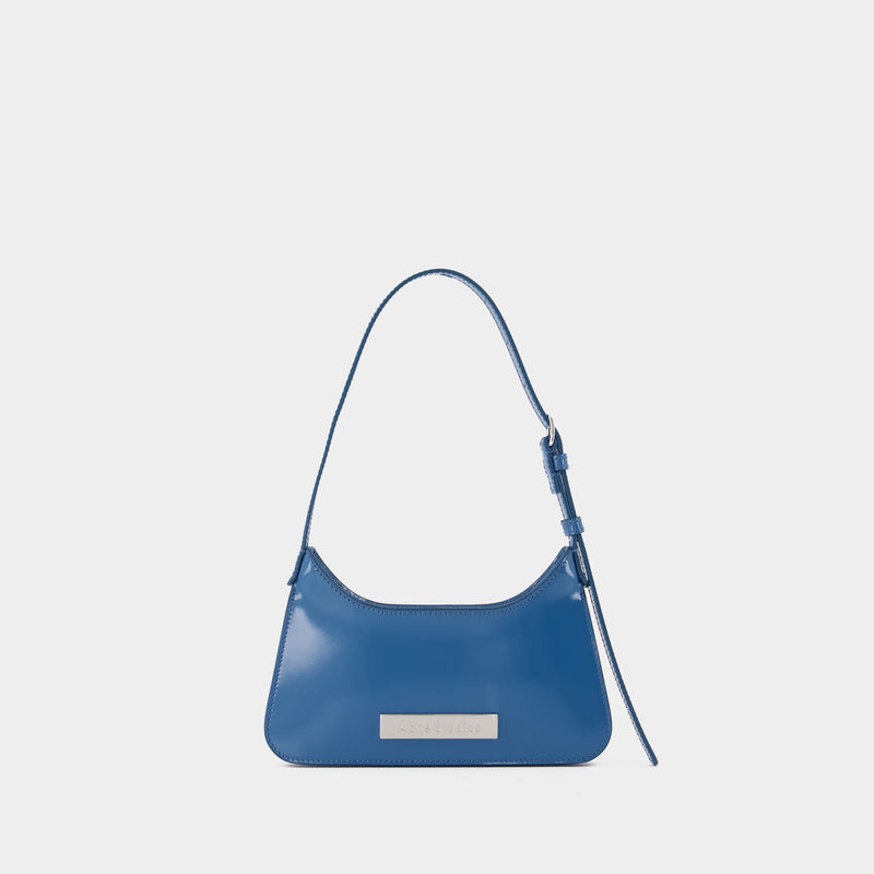 Platt Micro Shoulder Bag - Acne Studios - Leather - Blue