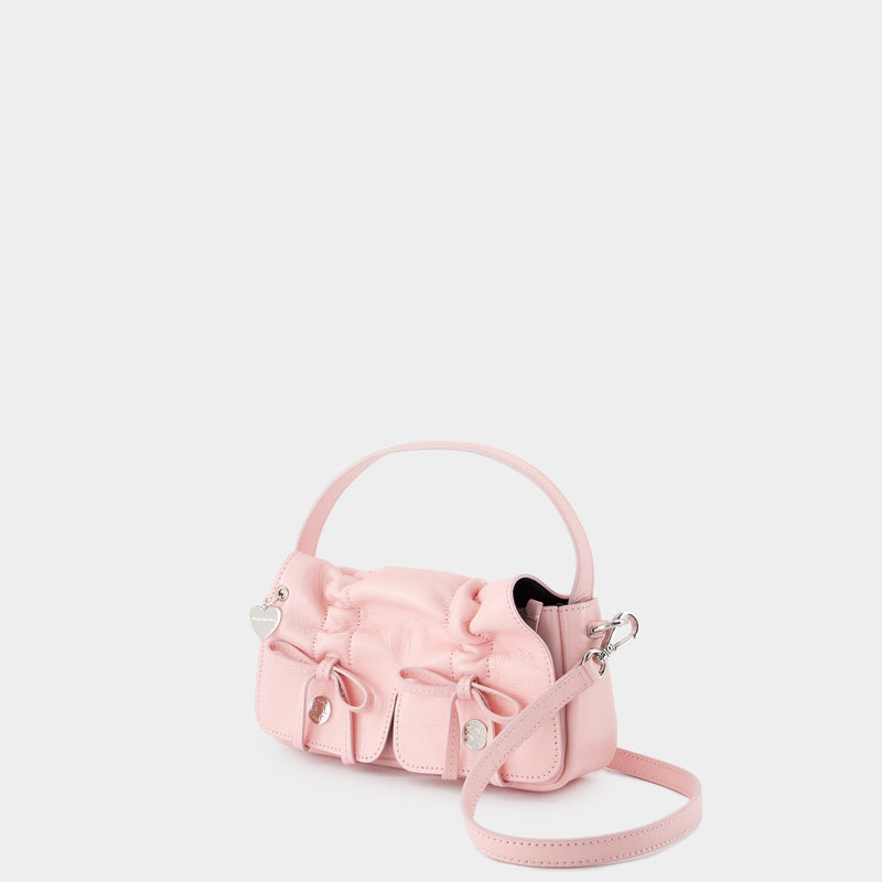 Multipocket Micro Lux Crossbody - Acne Studios - Leather - Pink