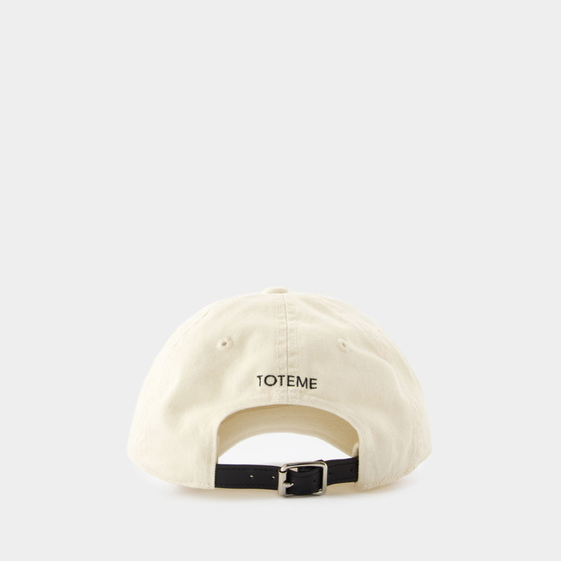 Trim Cap - TOTEME - Cotton - Beige