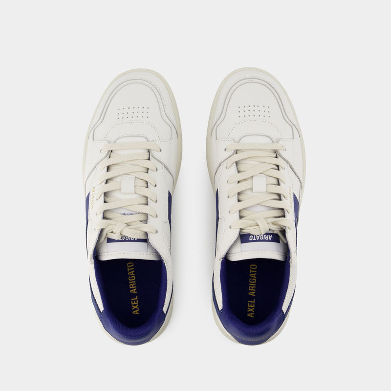 Dice Stripe Sneakers - Axel Arigato - Leather - White/Blue