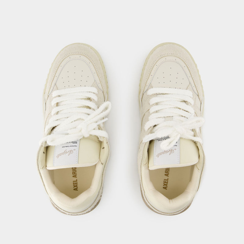 Area Lo Sneakers - Axel Arigato - Leather - Beige