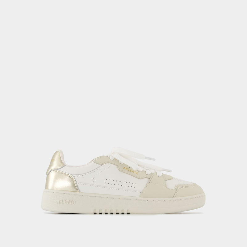 Dice Lo Sneakers - Axel Arigato - Leather - White/Gold