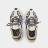 Satellite Runner Sneakers - Axel Arigato - Leather - White/Beige