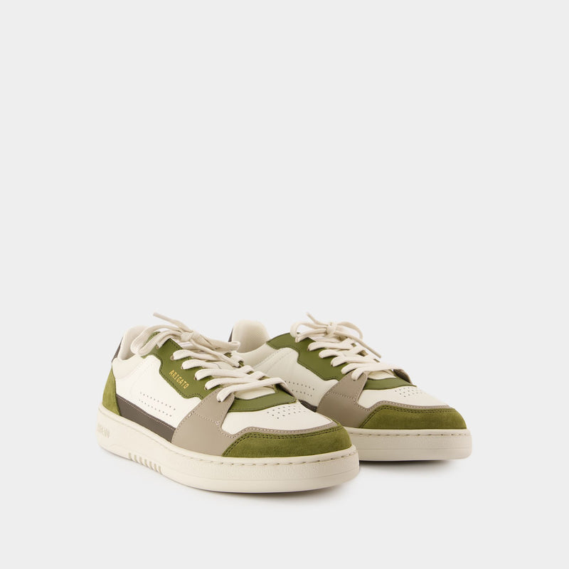 Dice Lo Sneakers - Axel Arigato - Leather - White/Green