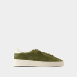 Court Sneakers - Axel Arigato - Suede - Green/White