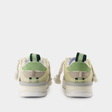 Area Patchwork Sneakers - Axel Arigato - Synthetic - Beige