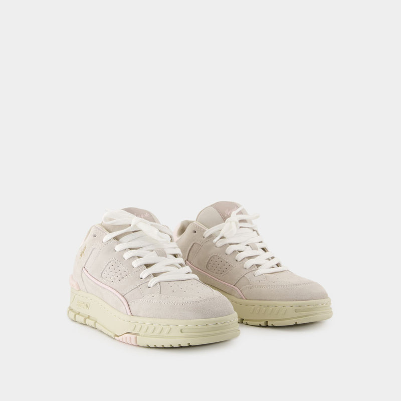 Area Lo Sneakers - Axel Arigato - Leather - Grey/Pink