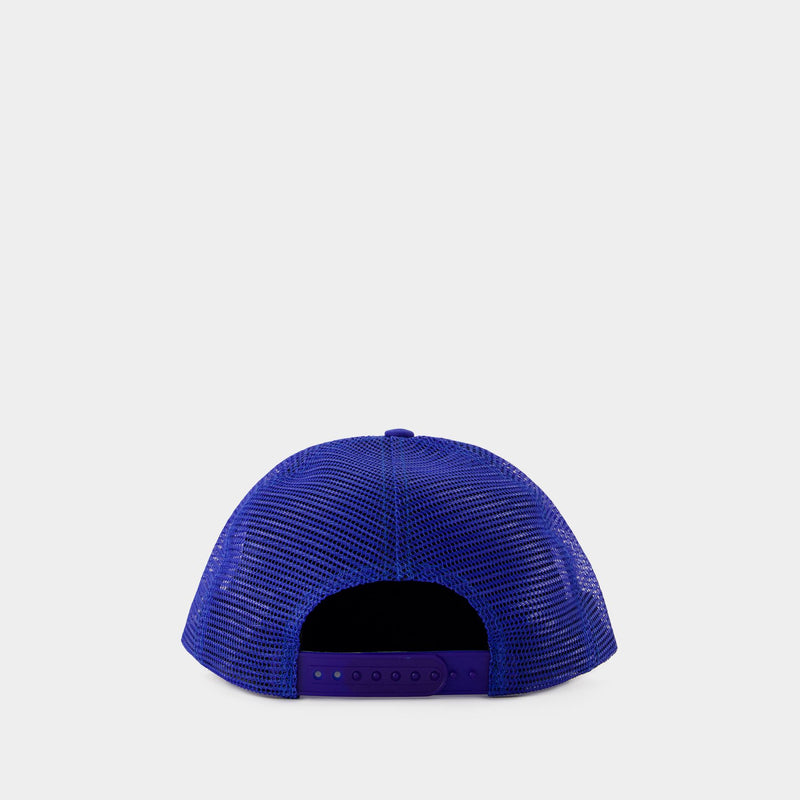 Racer Trucker Cap - Rhude - Synthetic - Blue/White