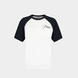 Raglan T-Shirt - Rhude - Cotton - Black