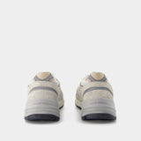 Running Dad Sneakers - Golden Goose Deluxe Brand - Leather - White/Silver