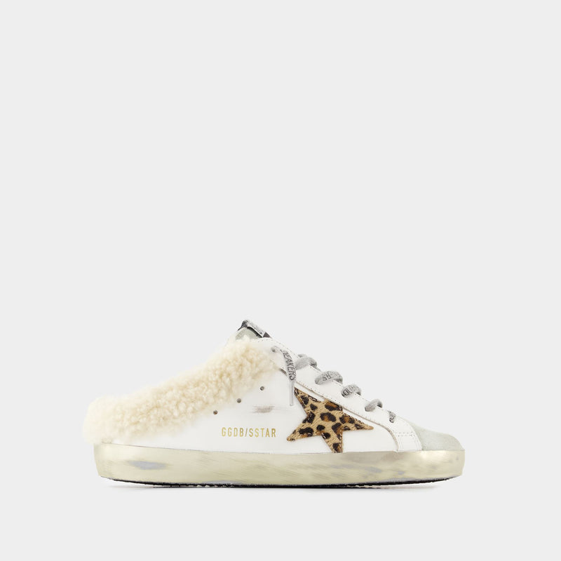 Super Star Sandals - Golden Goose Deluxe Brand - Leather - White